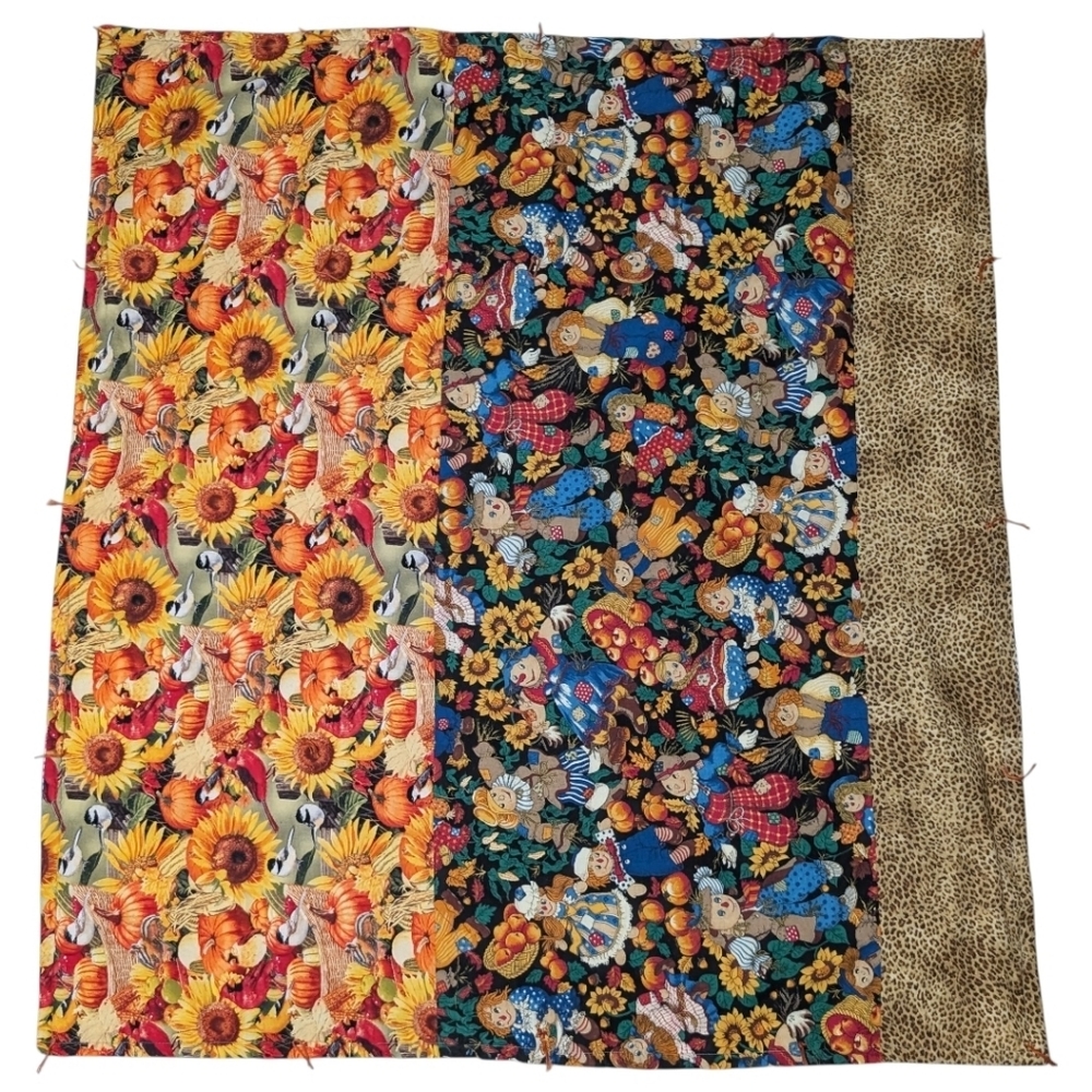 Hand-made Colorful Patchwork Baby Blanket